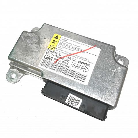 CHEVROLET COBALT SRS SDM DERM Sensing Diagnostic Module - Airbag Computer Control Module PART #25990006