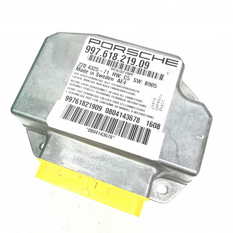 PORSCHE 911 SRS Airbag Computer Diagnostic Control Module PART #99761821909