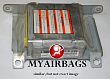 SUBARU FORESTER SRS Airbag Computer Diagnostic Control Module Part #1523008360 image