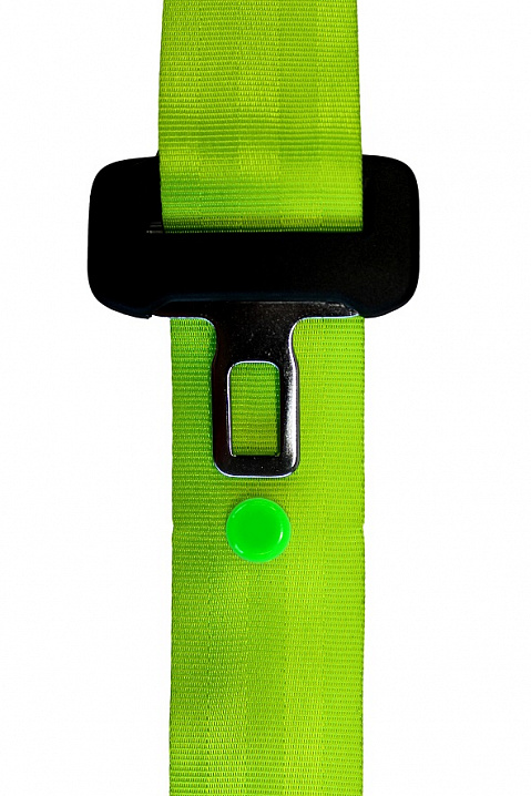 Apple Green Seat Belt Stop Button