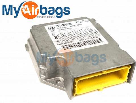 VOLKSWAGEN GOLF SRS Airbag Computer Diagnostic Control Module PART #5C0959655M