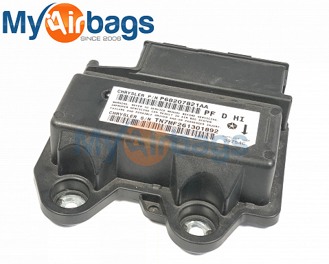 DODGE DART SRS ORC ORM Occupant Control Module - Airbag Computer Control Module Part #P68207821AA