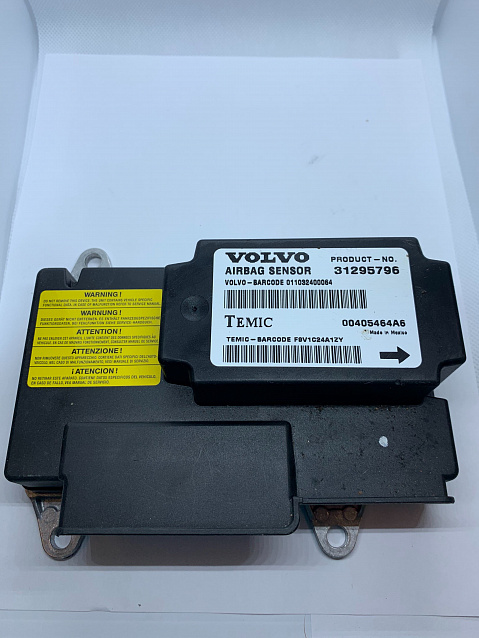 VOLVO C70 SRS Airbag Computer Diagnostic Control Module Part #011032400064