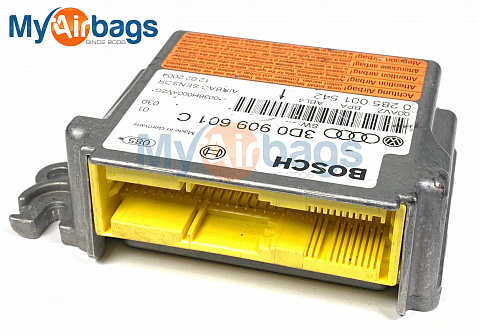 VOLKSWAGEN TOUAREG SRS Airbag Computer Diagnostic Control Module Part #3D0909601C
