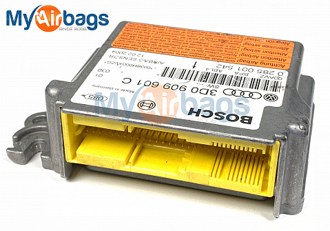 VOLKSWAGEN TOUAREG SRS Airbag Computer Diagnostic Control Module PART #3D0909601C