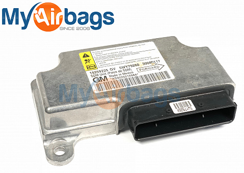 PONTIAC G6 SRS SDM DERM Sensing Diagnostic Module - Airbag Computer Control Module PART #15259225