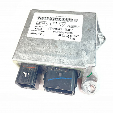 JAGUAR XF SRS (RCM) Restraint Control Module - Airbag Computer Control Module Part #8X2314D374AE