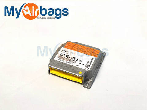 AUDI A6 SRS Airbag Computer Diagnostic Control Module PART #4B0959655K