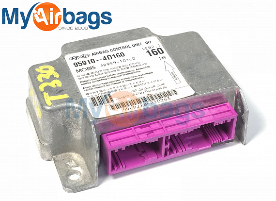 KIA SEDONA SRS Airbag Computer Diagnostic Control Module PART #959104D160