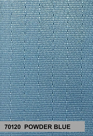 Powder Blue - Custom Color Seat Belt Webbing Replacement - Color Code 70120